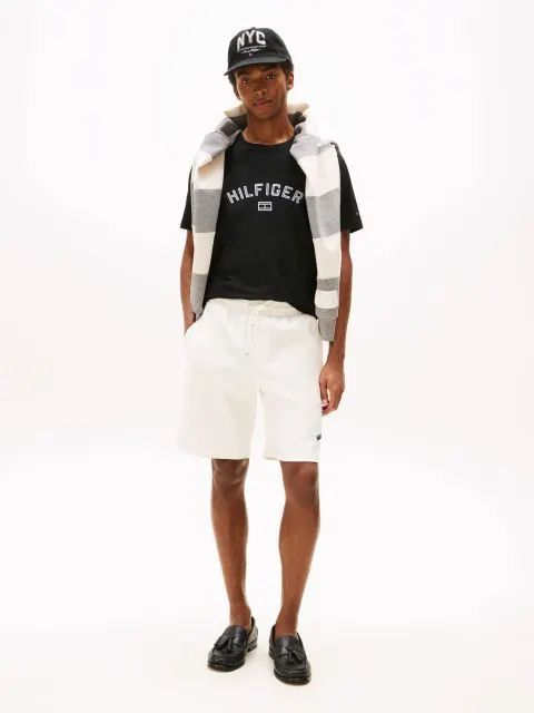 Tommy Hilfiger - Áo thun tay ngắn nam Hilfiger Flock Tee