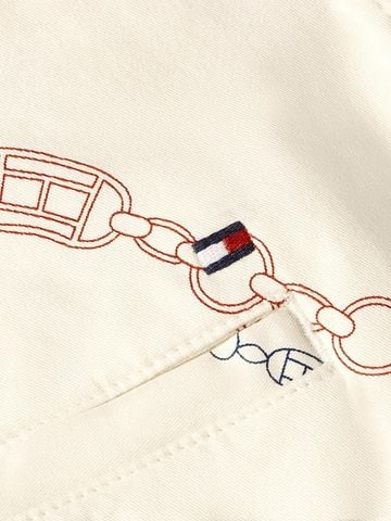 Tommy Hilfiger - Quần ngắn nữ Cotton Twill Straight Shorts - 2