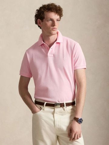 Ralph Lauren - Áo Thun Có Cổ Nam Slim Fit Mesh Polo Shirt