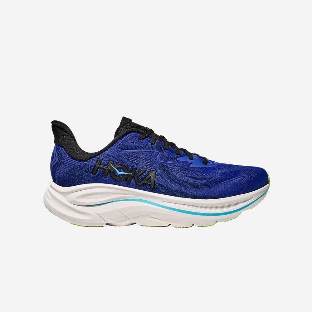 Hoka - Giày chạy bộ nam Clifton 10 Wide Running Shoes