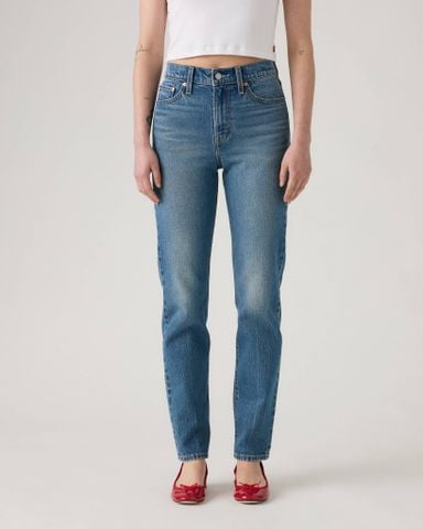 Levi's - Quần dài jean ống ôm nữ Wedgie Slim Jeans - Blue