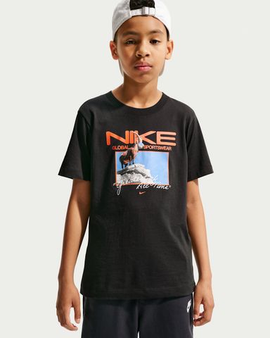 Nike - Áo Tay Ngắn Thể Thao Unisex Sportswear Big Kids' T-Shirt