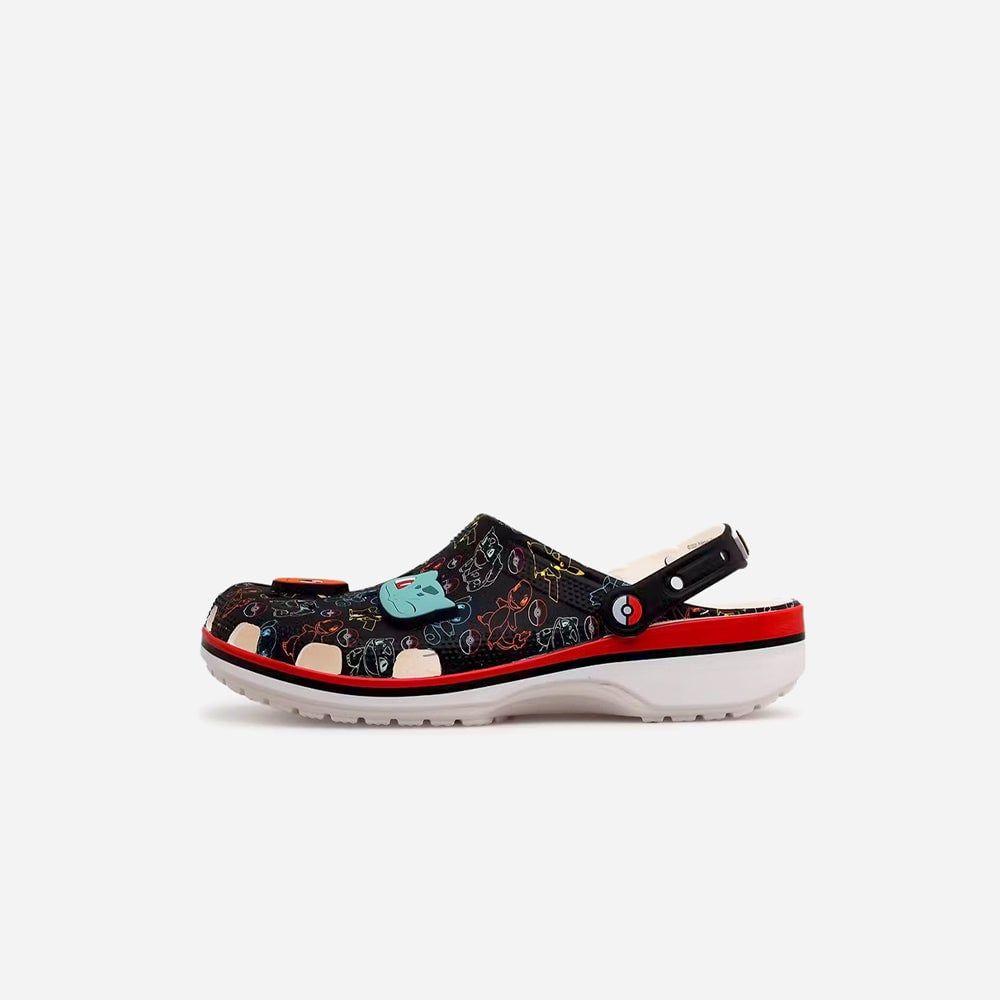 Crocs - Xăng đan trẻ em Pokemon Print Classic Clog Kid Multi Lifestyle