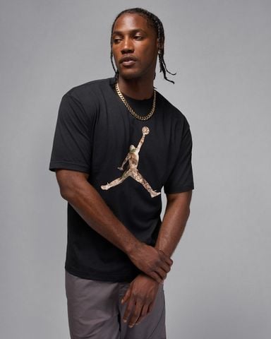 Nike - Áo thun tay ngắn thể thao Nam Jordan Brooklyn Men's Realtree Jumpman T-Shirt