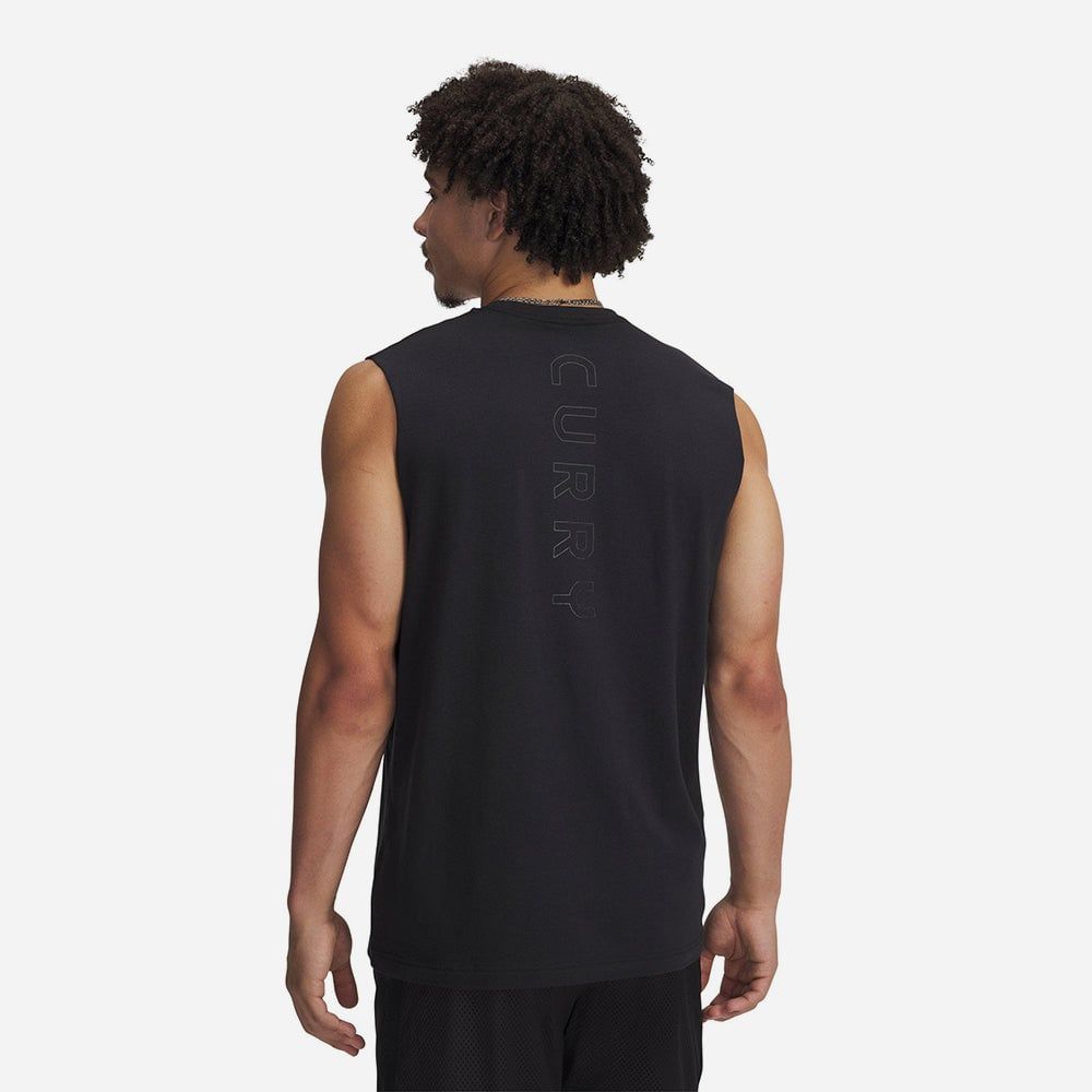 Under Armour - Áo thun ba lỗ nam Curry Sleeveless Tank Tee Basketball
