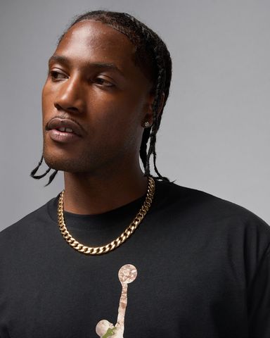 Nike - Áo thun tay ngắn thể thao Nam Jordan Brooklyn Men's Realtree Jumpman T-Shirt