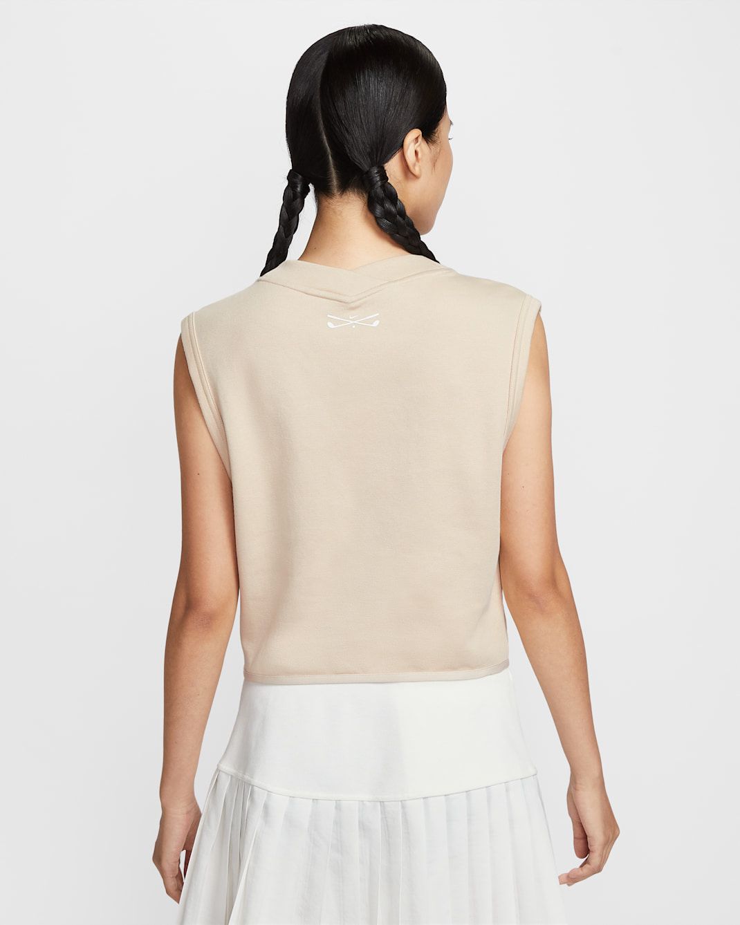 Nike - Áo ba lỗ thể thao gi lê Nữ Nike Women's V-Neck Golf Gilet