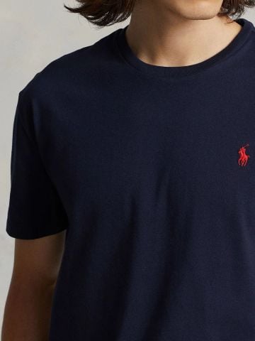 Ralph Lauren - Áo Thun Tay Ngắn Nam Custom Slim Fit Jersey Crewneck T-Shirt