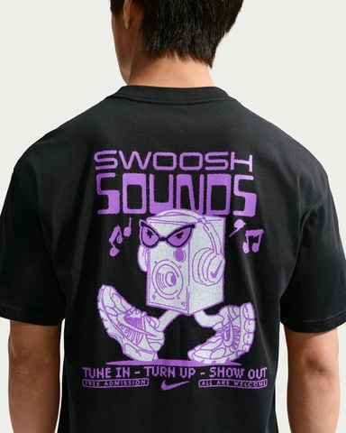 Nike - Áo Tay Ngắn Thể Thao Nam Sportswear T-Shirt Swoosh Sounds