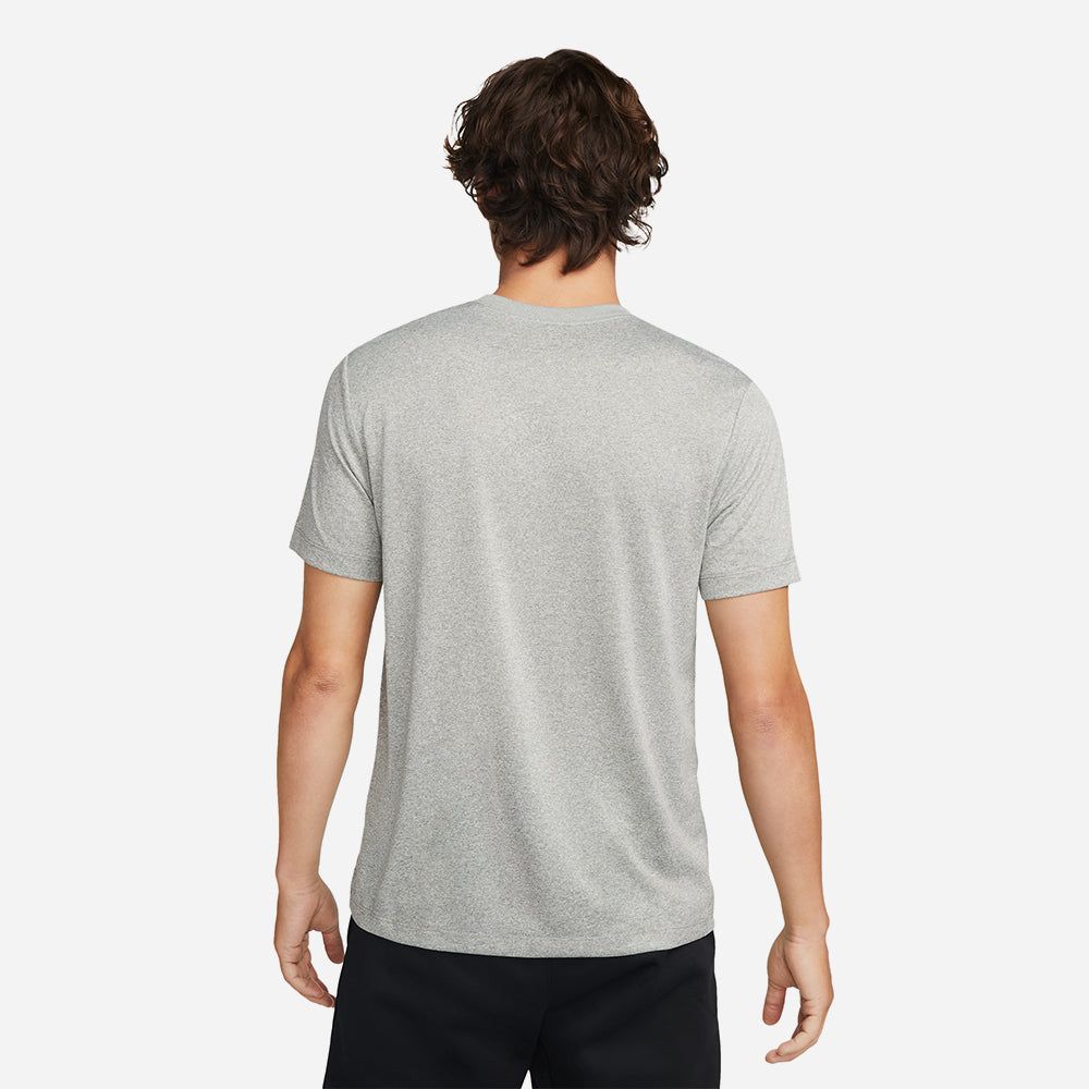 Nike - Áo thun tay ngắn tập luyện Nam Men's Nike Dri-Fit Reset T-Shirt - Gray
