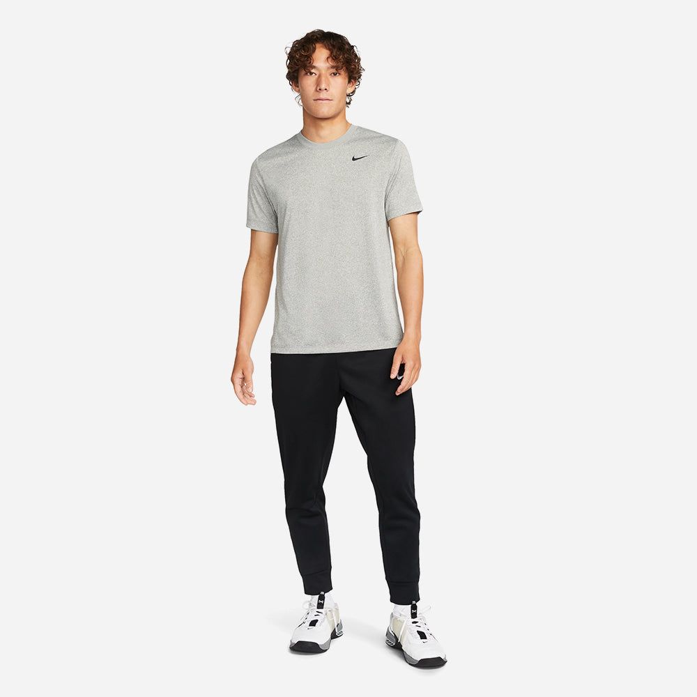 Nike - Áo thun tay ngắn tập luyện Nam Men's Nike Dri-Fit Reset T-Shirt - Gray