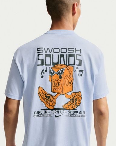 Nike - Áo Tay Ngắn Thể Thao Nam Sportswear T-Shirt Swoosh Sounds