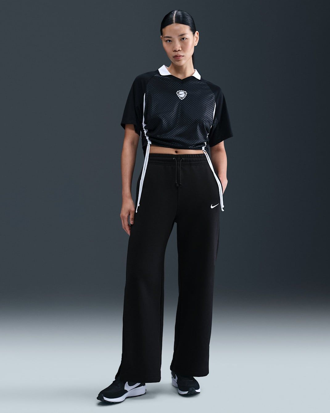 Nike - Quần dài thể thao Nữ Sportswear Phoenix Fleece Women's High-Waisted Wide-Leg Trousers