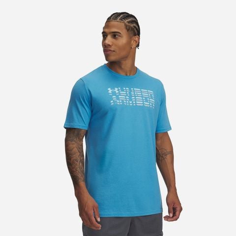 Under Armour - Áo thun nam Shaded Logo Short Sleeve Lifestyle
