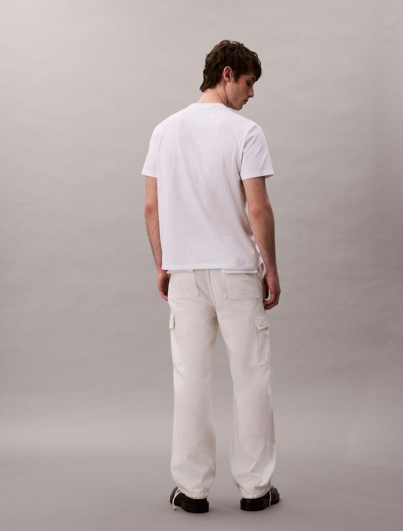 Calvin Klein - Áo phông thời trang nam Monogram Logo Easy Tee
