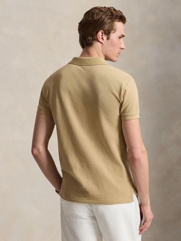 Ralph Lauren - Áo Thun Có Cổ Nam Slim Fit Mesh Polo Shirt