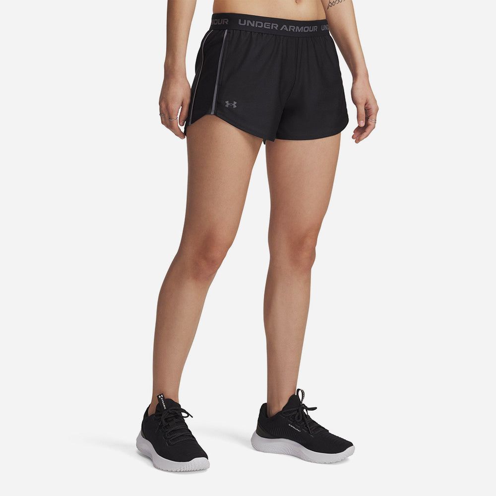 Under Armour - Quần ngắn thể thao nữ Tech Play Up Shorts Training