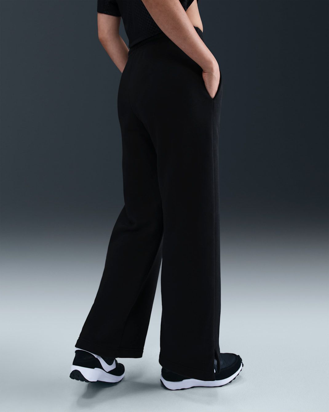 Nike - Quần dài thể thao Nữ Sportswear Phoenix Fleece Women's High-Waisted Wide-Leg Trousers