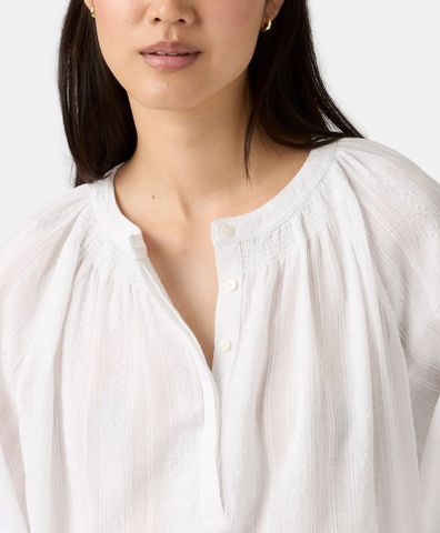 Levi's - Áo thời trang tay dài nữ Levi's® Women's Clover Long-Sleeve Blouse