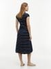 Tommy Hilfiger - Đầm Polo Nữ Pique Henley Midi Polo Dress