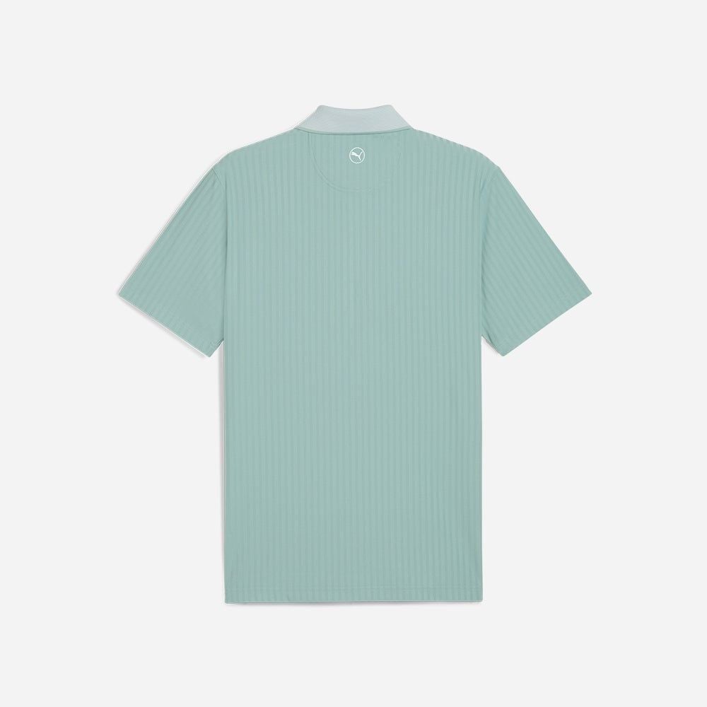 Puma - Áo thun có cổ nam Men's Puma Mattr Stripe Jacquard Golf Polo Shirt