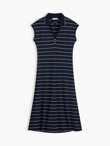Tommy Hilfiger - Đầm Polo Nữ Pique Henley Midi Polo Dress
