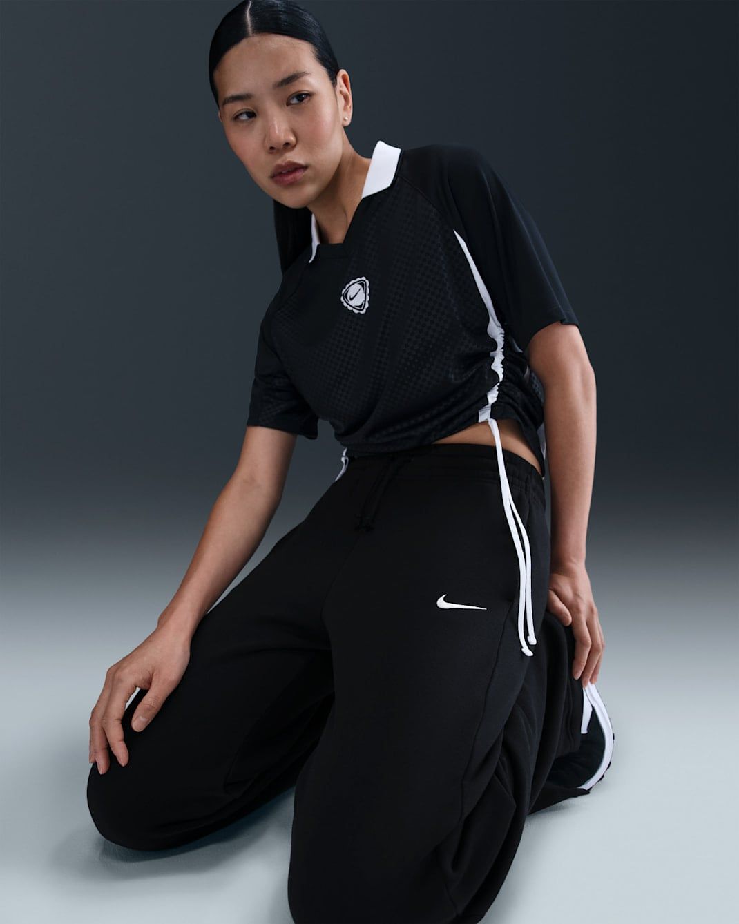 Nike - Quần dài thể thao Nữ Sportswear Phoenix Fleece Women's High-Waisted Wide-Leg Trousers