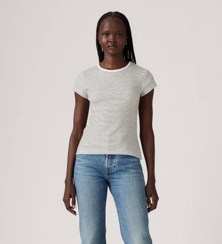 Levi's - Áo tay ngắn dệt kim nữ Dry Goods Waffle Cap-Sleeve Top