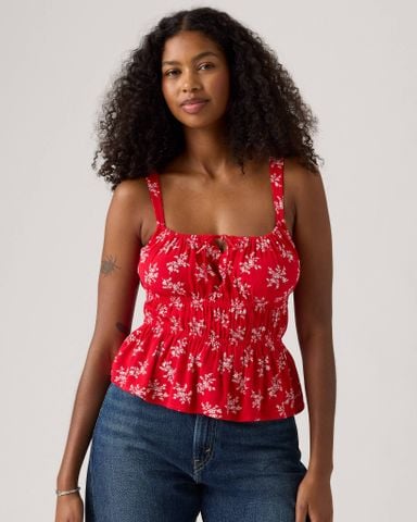 Levi's - Áo ba lỗ thời trang nữ Ambrey Blouse - Red