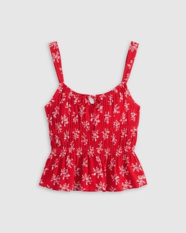 Levi's - Áo ba lỗ thời trang nữ Ambrey Blouse - Red - 3