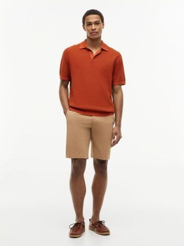 Tommy Hilfiger - Áo Thun Có Cổ Nam Relaxed Fit Washed Structured Polo Shirt
