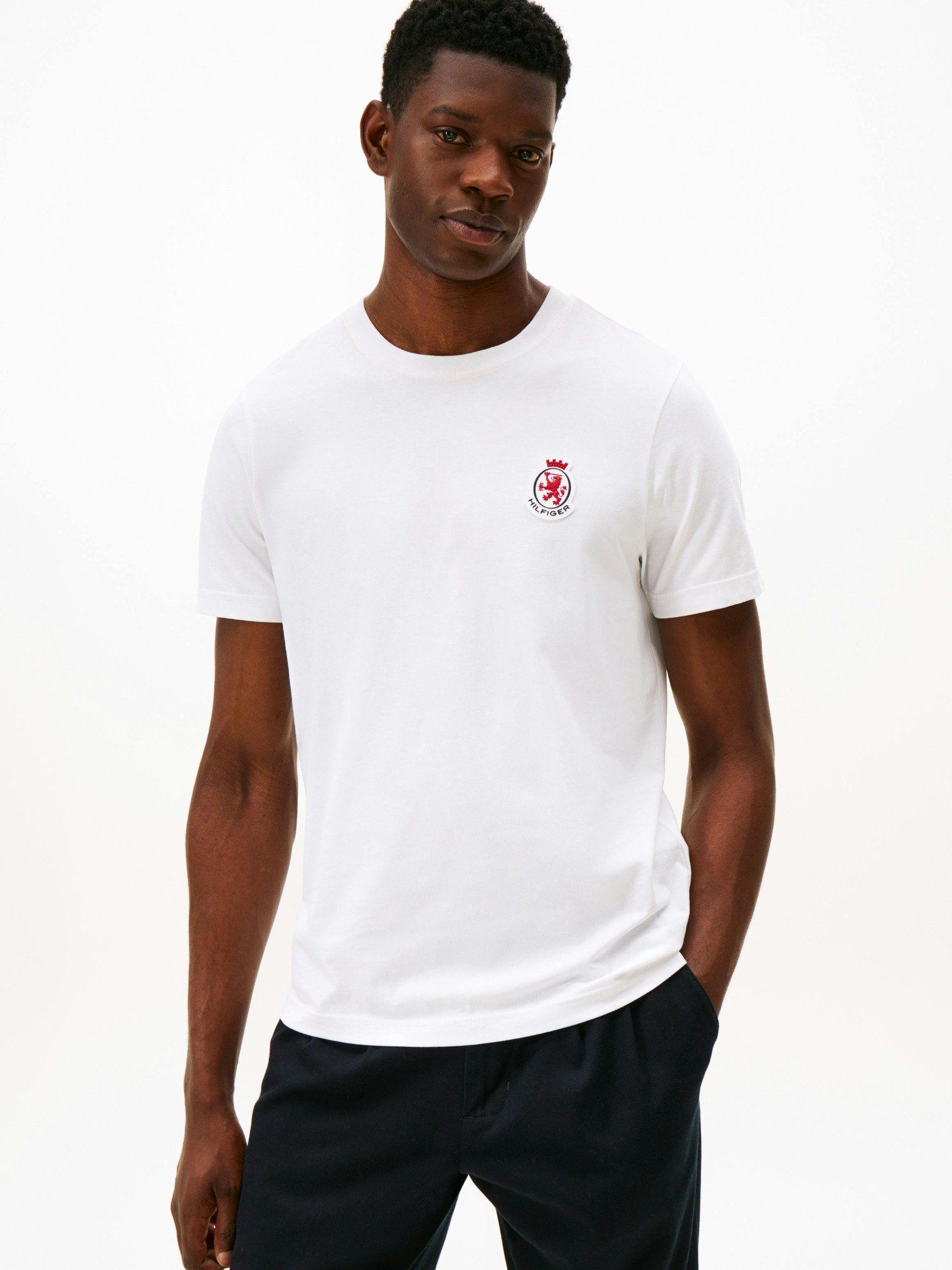Tommy Hilfiger - Áo thun tay ngắn nam Rubberised Crest Jersey T-Shirt