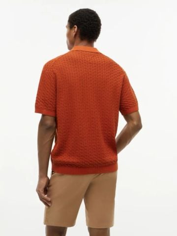 Tommy Hilfiger - Áo Thun Có Cổ Nam Relaxed Fit Washed Structured Polo Shirt