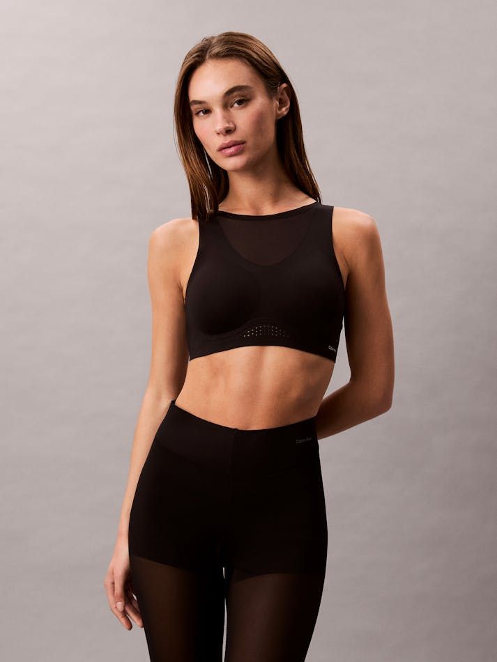 Calvin Klein - Áo ngực thể thao nữ Performance Mesh High Impact Sports Bra