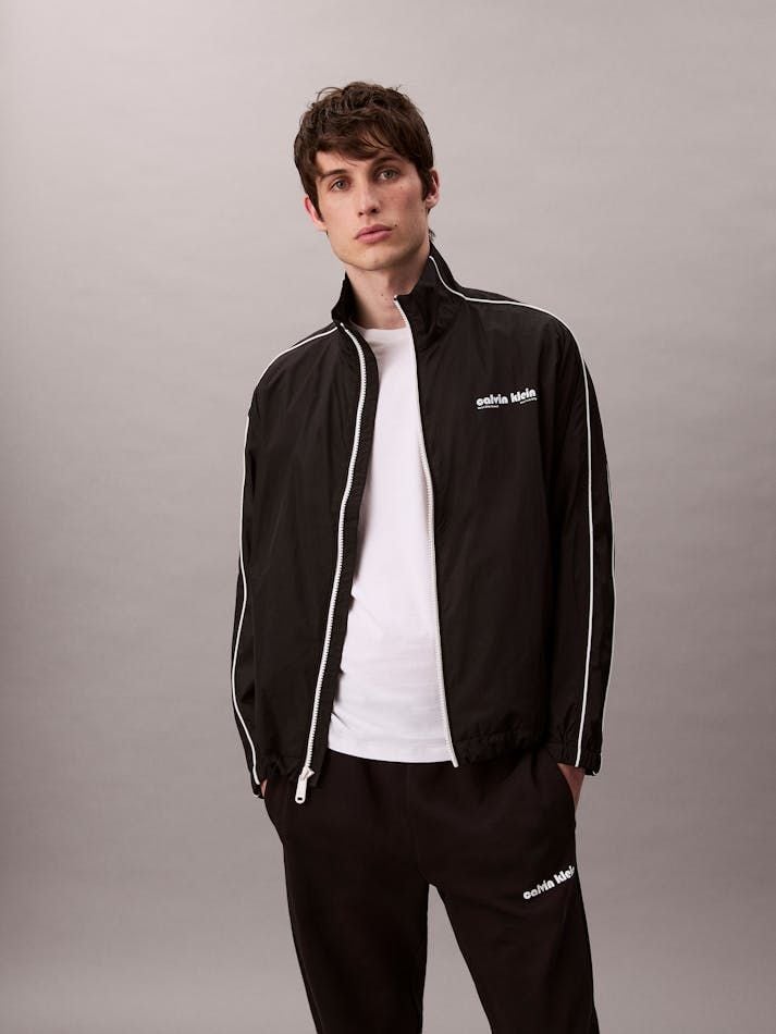 Calvin Klein - Áo khoác nam Crinkle Nylon Track Jacket