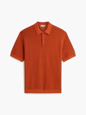 Tommy Hilfiger - Áo Thun Có Cổ Nam Relaxed Fit Washed Structured Polo Shirt
