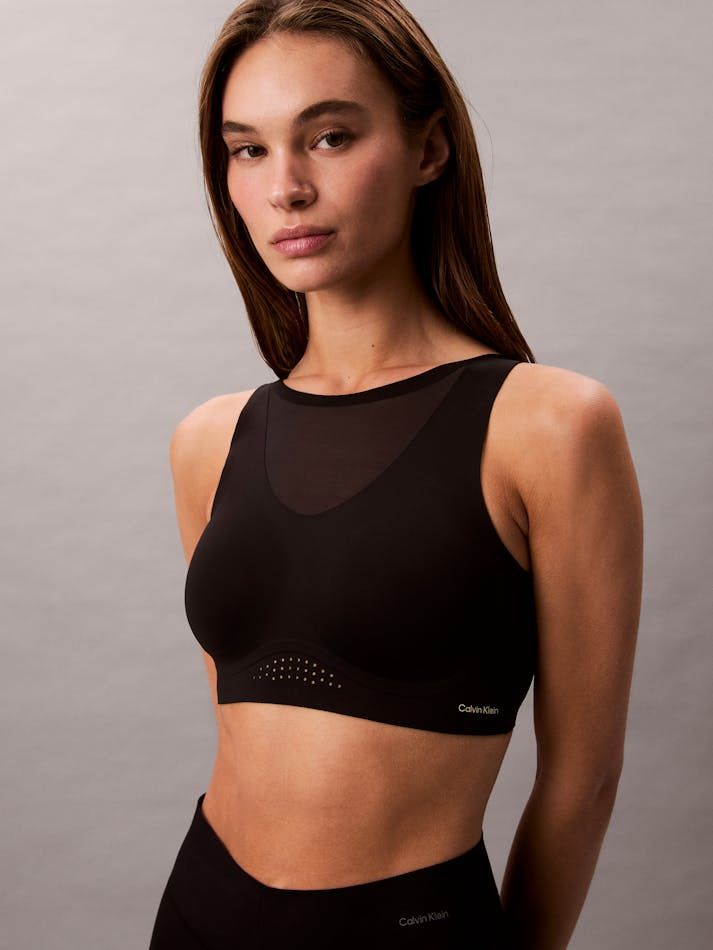Calvin Klein - Áo ngực thể thao nữ Performance Mesh High Impact Sports Bra