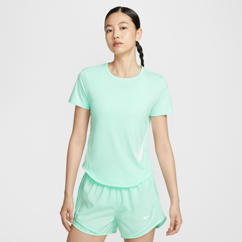 Nike - Áo tay ngắn thể thao Nữ Nike Tempo Swoosh Run Dri-FIT Top