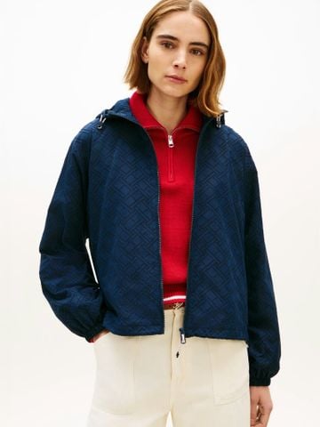 Tommy Hilfiger - Áo Khoác Gió Nữ Embroidered Flag Windbreaker