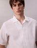 Calvin Klein - Áo sơ mi tay ngắn nam Traveler Linen Camp Easy Shirt