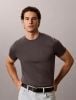 Calvin Klein - Áo Thun Tay Ngắn Nam Slim Premium Interlock Crew