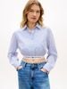 Tommy Hilfiger - Áo Sơ Mi Nữ Regular Fit Elasticated Waistband Short Shirt