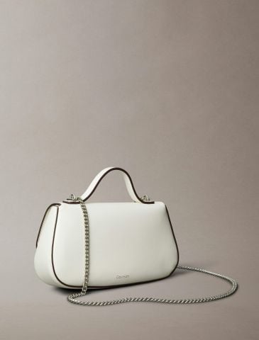 Calvin Klein - Túi xách nữ Monogram Logo Hardware Tote Bag - 2
