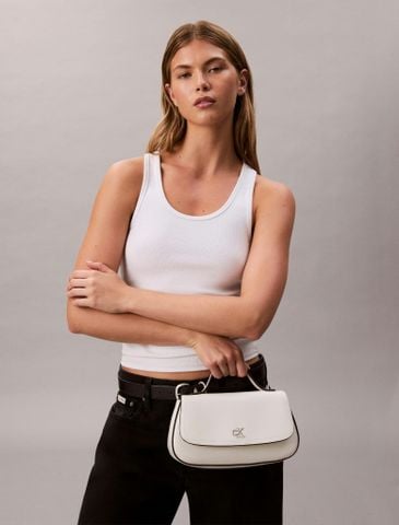 Calvin Klein - Túi xách nữ Monogram Logo Hardware Tote Bag - 4