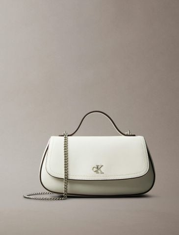 Calvin Klein - Túi xách nữ Monogram Logo Hardware Tote Bag