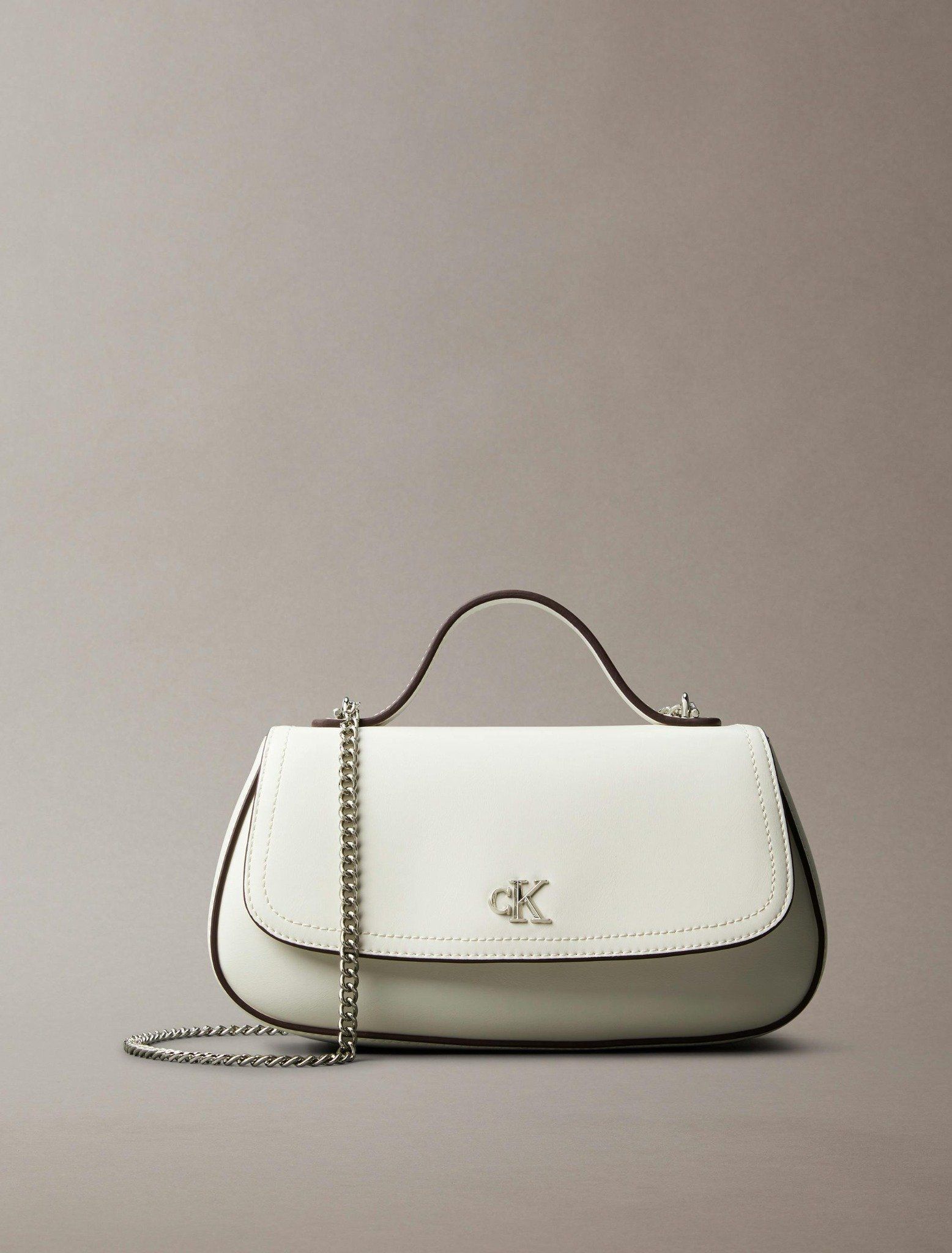 Calvin Klein - Túi xách nữ Monogram Logo Hardware Tote Bag