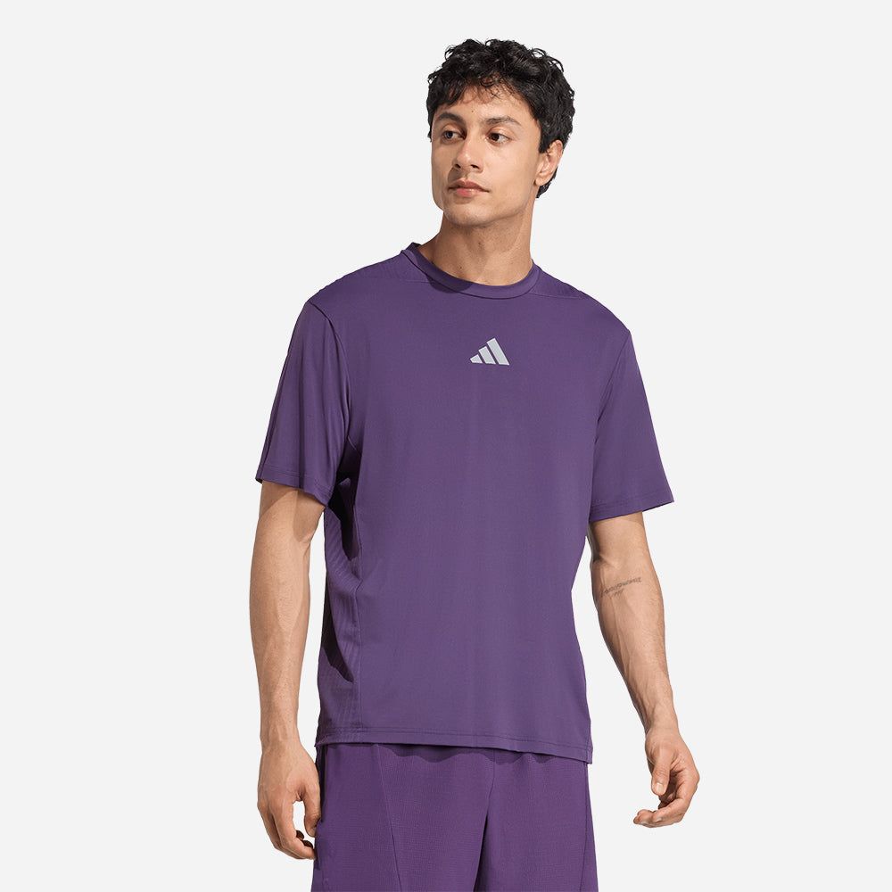 adidas - Áo thun Nam Men's Adidas Designed-For-Training Intensity T-Shirt - Purple