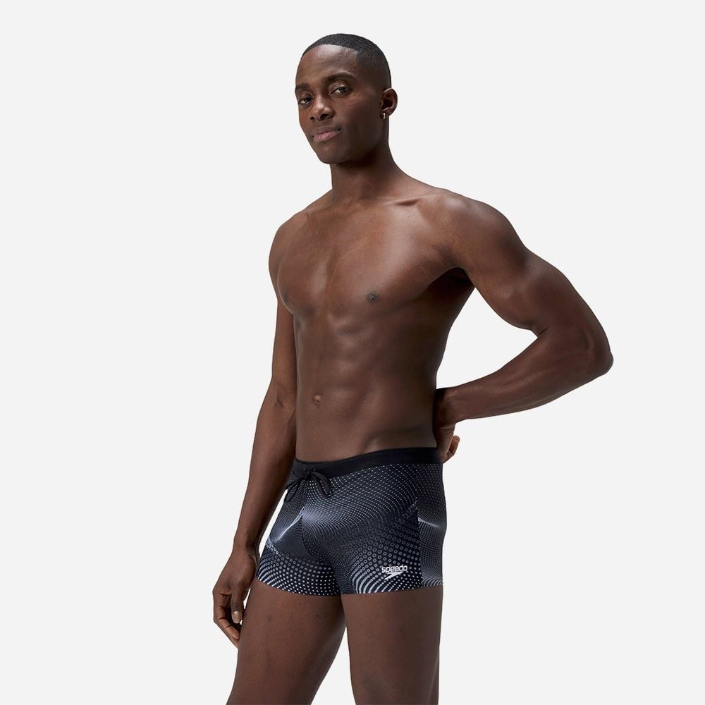 Speedo - Quần bơi nam Men's Speedo Valmilton Allover Aquashorts