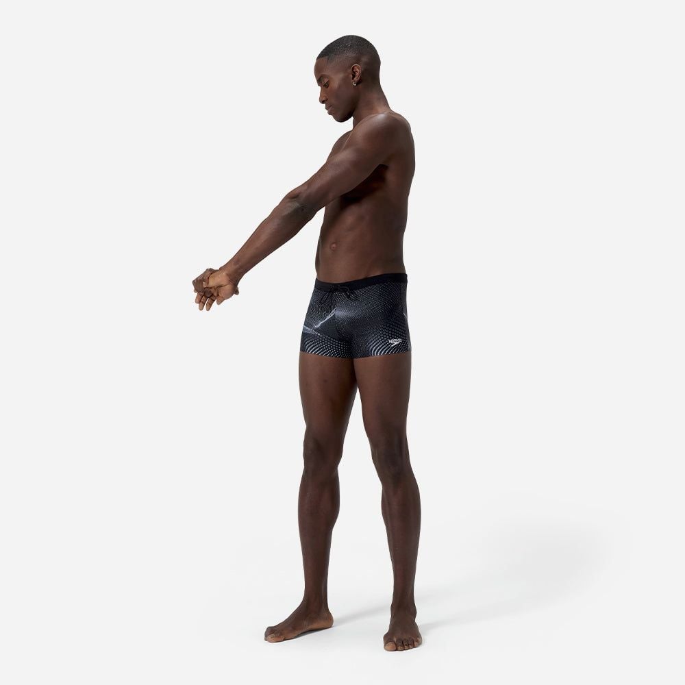 Speedo - Quần bơi nam Men's Speedo Valmilton Allover Aquashorts