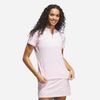 adidas - Áo thun có cổ đánh gôn Nữ Women's Adidas Go-To Jacquard Golf Polo - Pink
